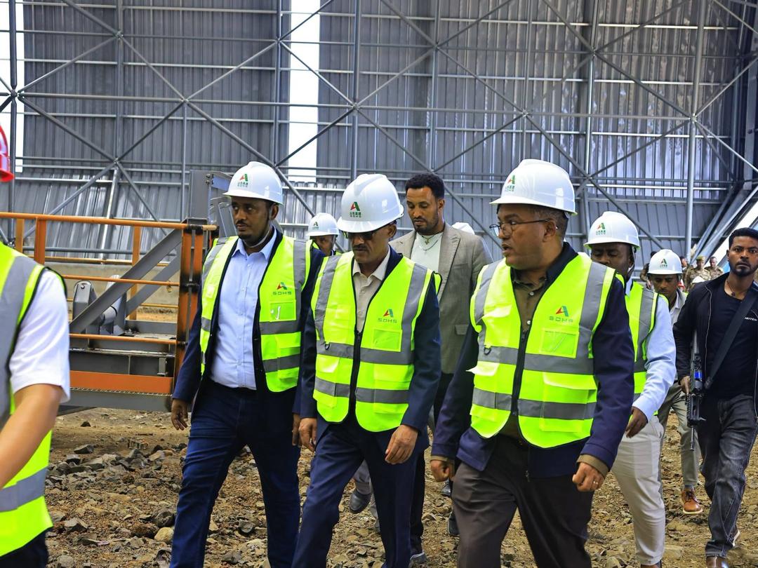 የአማራ ክልል ርዕሰ መስተዳድር የዓባይ ሲሚንቶ ፋብሪካ ፕሮጀክትን ጎበኙ